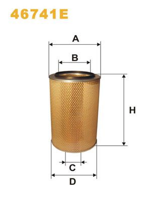 WIX FILTERS Воздушный фильтр 46741E